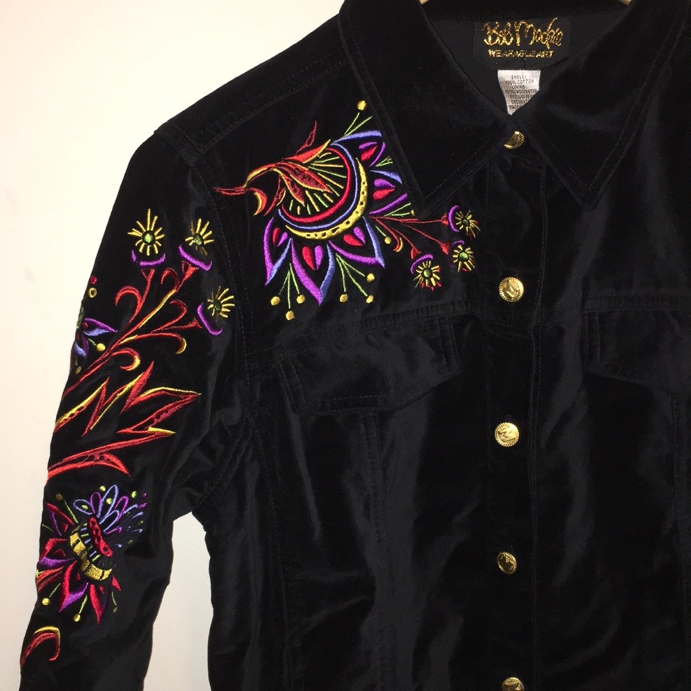 😱 Bob Mackie Wearable Art Jacket 🔥🔥